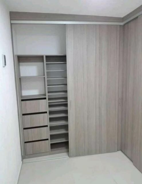 Vestidor tipo pasillo